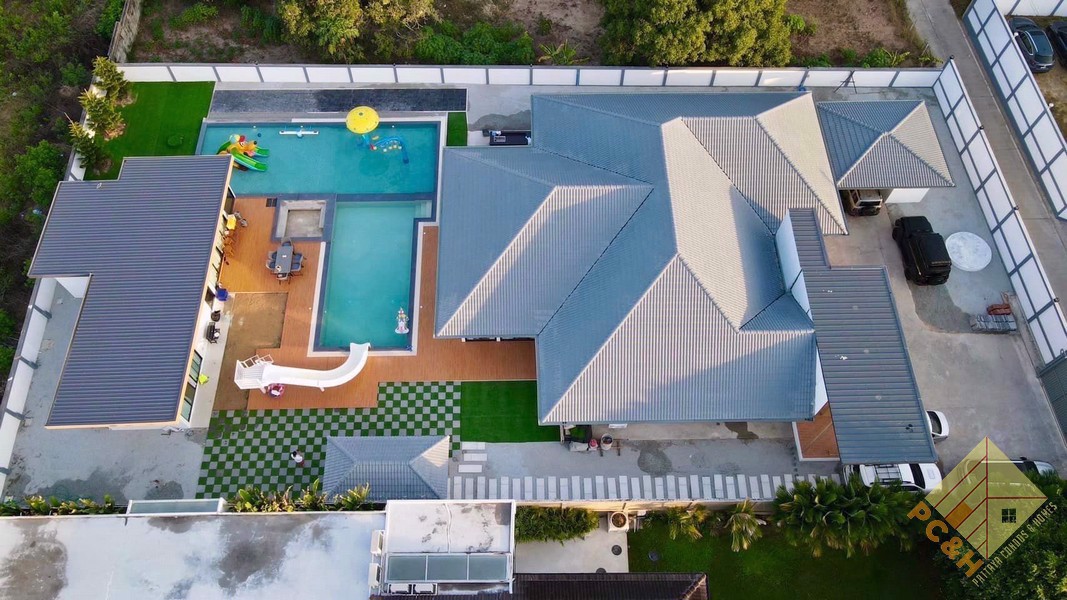 Picture of ขายบ้านส่วนตัวพร้อมสระว่ายน้ำ 6 ห้องนอนในห้วยใหญ่